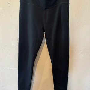 Fabletics Black Leggings with Form-Fitting Design